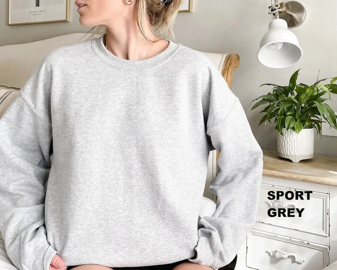 Popular women's clothing round neck pullover loose casual velvet oversized sweater