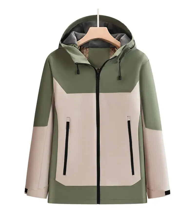 Graphene Three-proof Men's and Women's Integrated Fleece Jacket, New Waterproof and Windproof Outdoor Tibet Mountaineering Suit