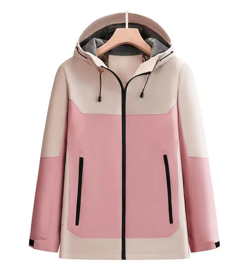 Graphene Three-proof Men's and Women's Integrated Fleece Jacket, New Waterproof and Windproof Outdoor Tibet Mountaineering Suit