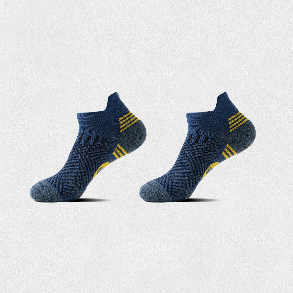 Professional Sports Socks Men's Hiking Fitness Quick-drying Running Socks Front and Heel Thickened Wear-resistant Non-slip Mountaineering Socks