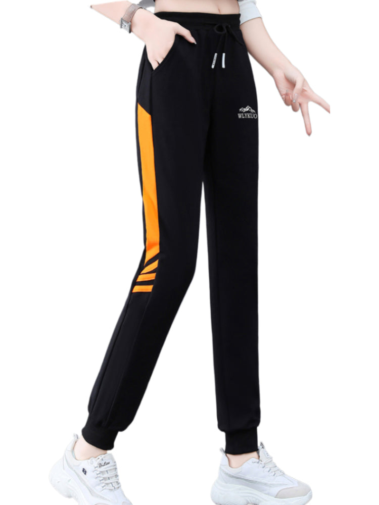 Popular Fashion Casual Pants + Fleece Pants Women's New Loose and Thin Casual High-waisted Harlan Sweatpants