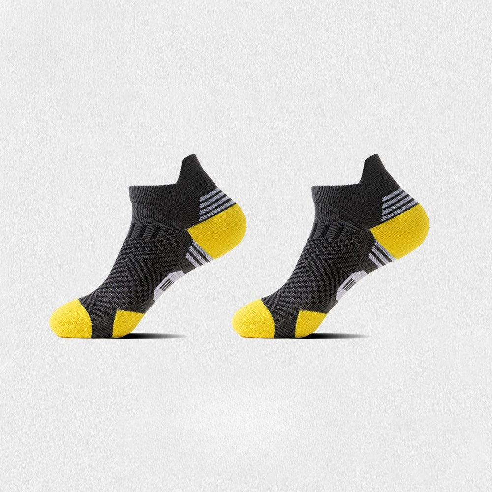 Professional Sports Socks Men's Hiking Fitness Quick-drying Running Socks Front and Heel Thickened Wear-resistant Non-slip Mountaineering Socks