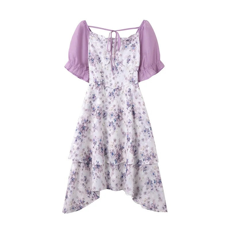 Plus Size Floral Dress for Women: New Summer Style in Sizes 120-350 Kg