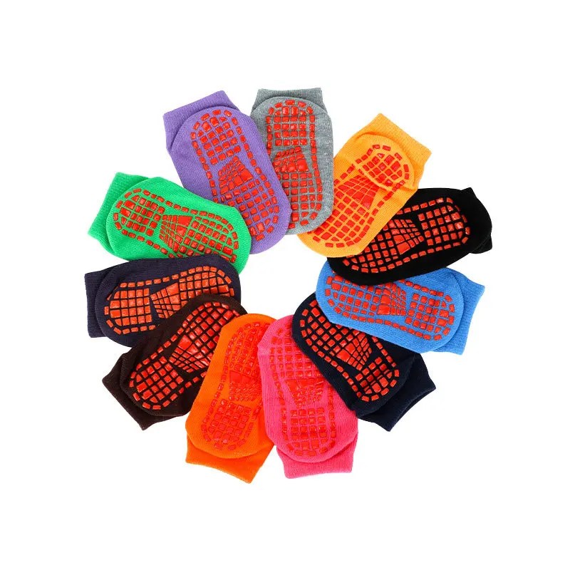 Stay Cool and Safe with Our Summer Breathable Floor Anti-slip Socks for Children's Playgrounds and Yoga Sports - Adhesive Design from Top Manufacturer