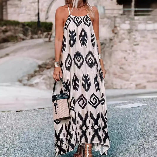 2024 Spring Fashion: Versatile and Chic Pullover Sling Dress for Women