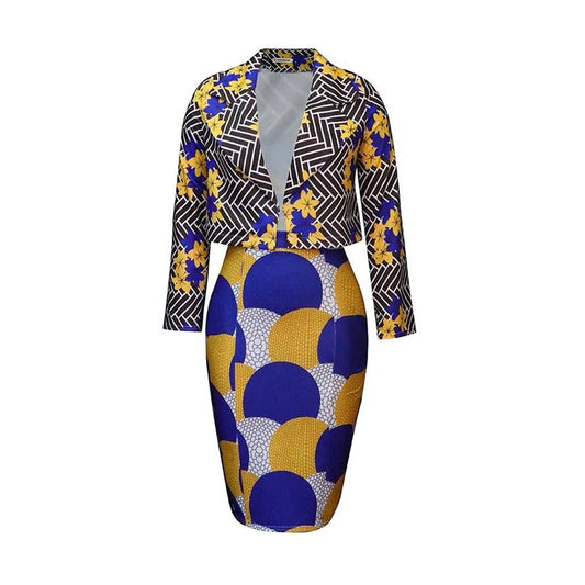 Chic Women's Fashion Casual Suit Set with Long Skirt - Stylish Casual Outfit for Women