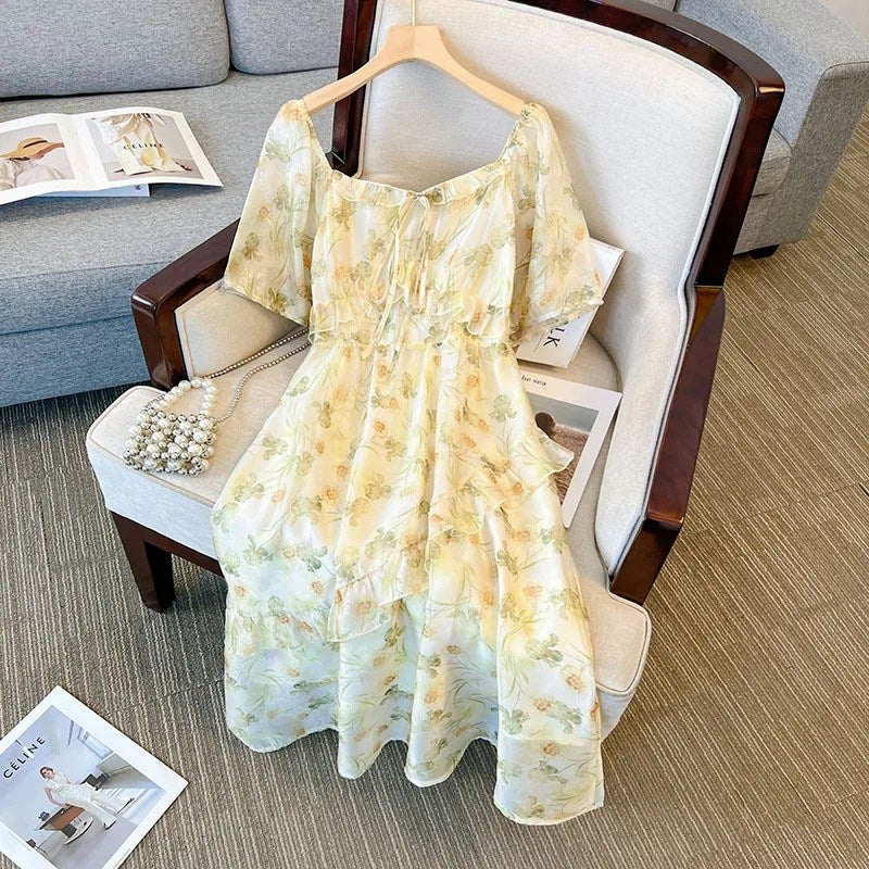 Premium Wholesale Plus Size Floral Dresses for Women - High-End Fashion