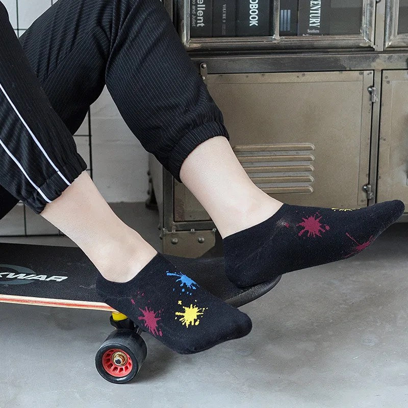 Stay Stylish and Slip-Free with Our Fashionable Women's Invisible Short Socks - Perfect for Summer!