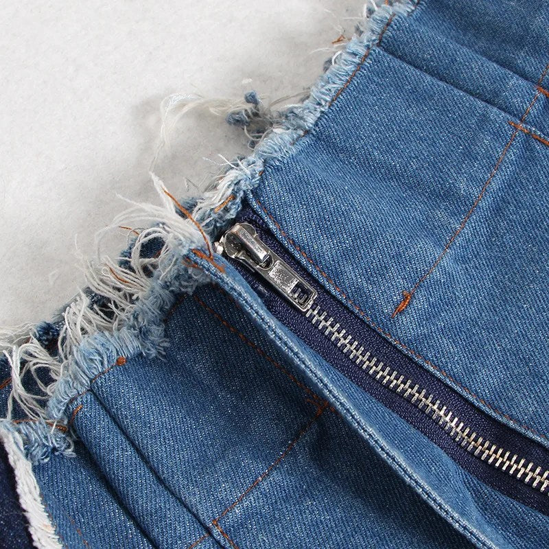 Spring Fashion: Elevate Your Style with High Waist Contrasting Jeans for Women