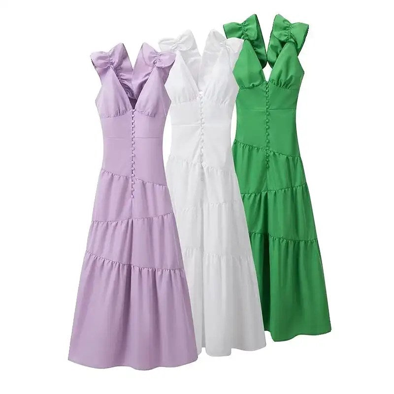 Discover the Hottest 2024 Summer Fashion with our Women's Flower Dress - Available in Plus Sizes!