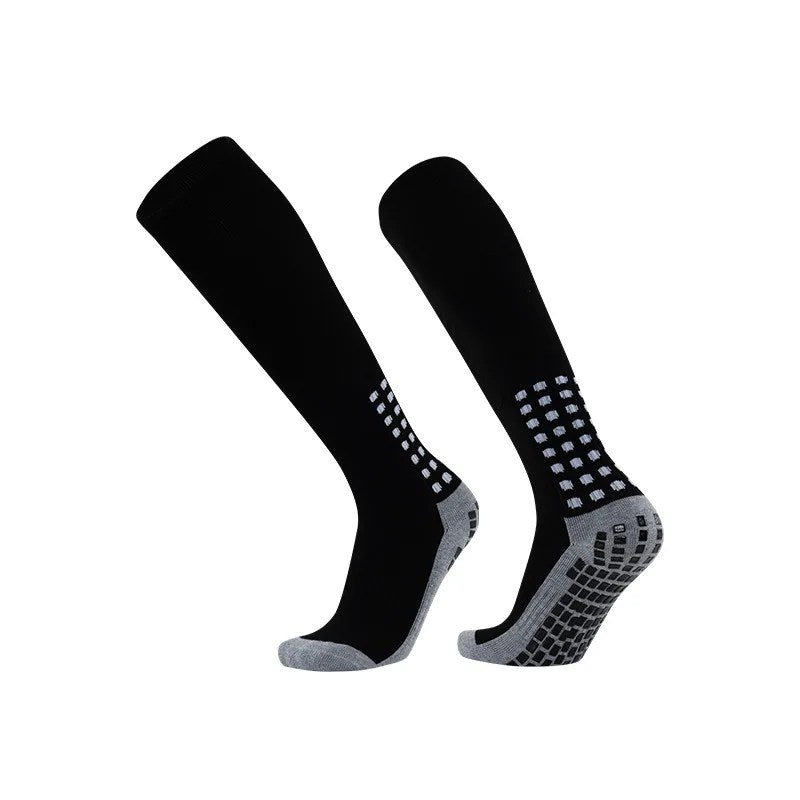 Ultimate Performance: Anti-Slip Long Football Socks for Adults and Kids - Thickened, Long Design for Basketball and Sports