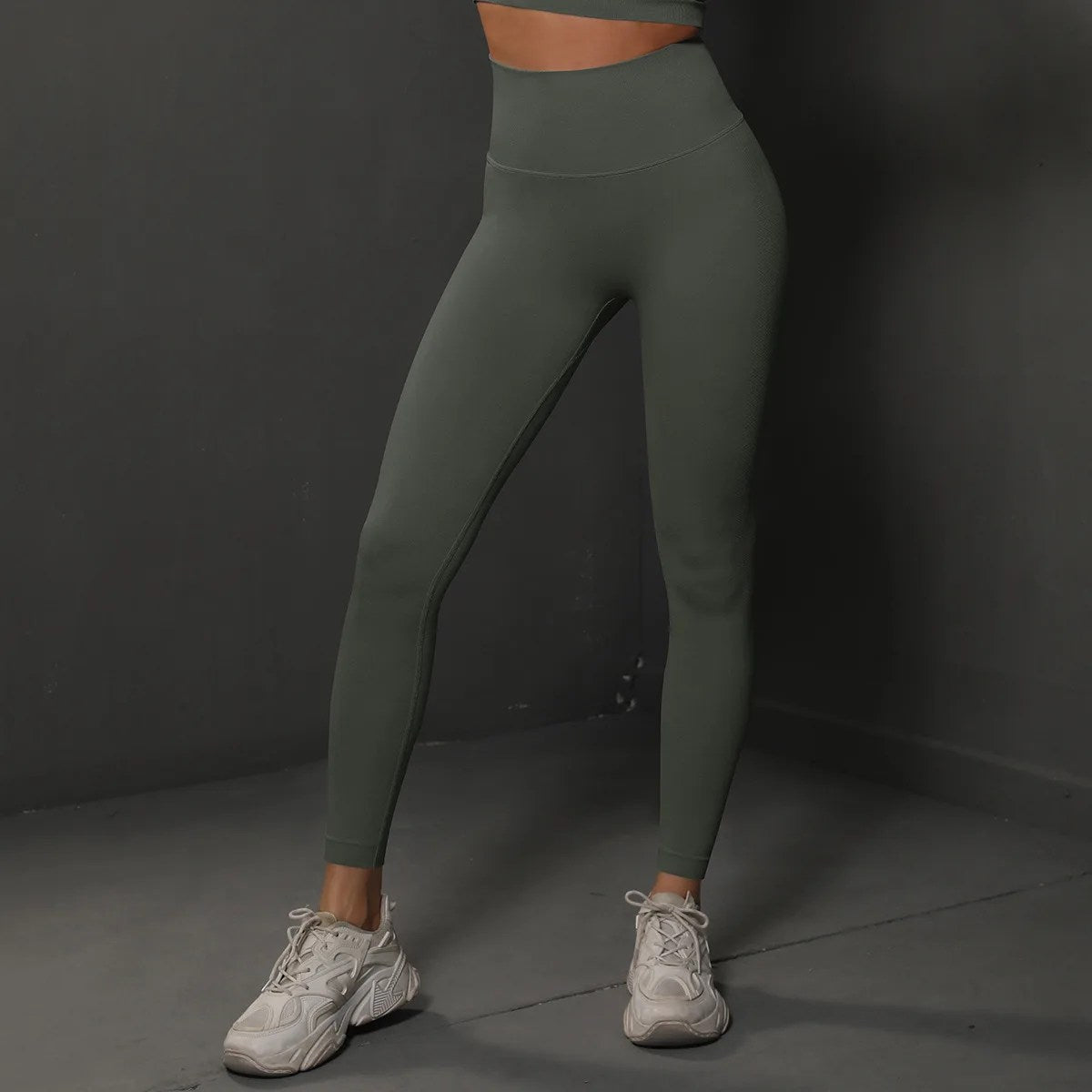 Smiling Face Yoga Dress: High Waist, Tight Fit, Peach Hip Training Pants for Women
