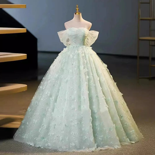 Vocal Art Exam Adult Dress Advanced Sense Host Concert Evening Dress Female 2024 New Xianqi Mori Series