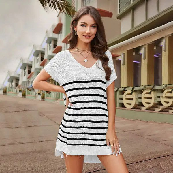 Stay Cozy and Chic with Our Women's Hooded Sweatshirt Hoodie and Sweat Skirt Tunic Dress - Perfect for Casual Days!
