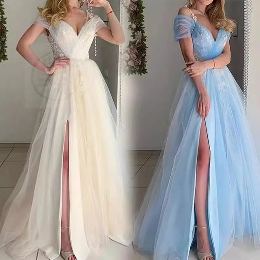 High-end Elegant Bar Mitzvah Temperament Celebrity Banquet Tutu Skirt Student Art Exam Vocal Solo Performance Uniform