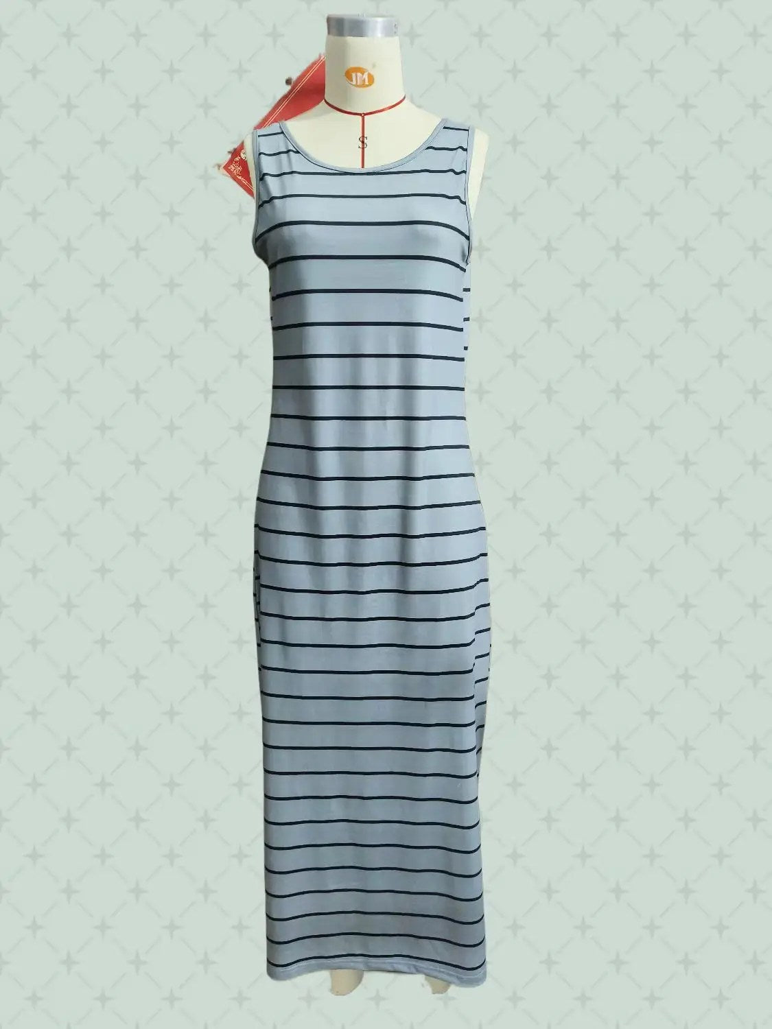 Get Ready for Spring and Summer 2024 with Our Stylish Stripe Vest Skirt Dress - Perfect for Any Occasion!