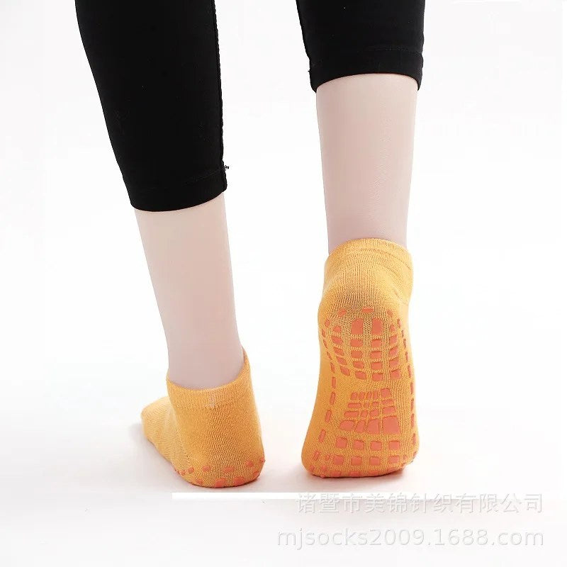 Stay Cool and Safe with Our Summer Breathable Floor Anti-slip Socks for Children's Playgrounds and Yoga Sports - Adhesive Design from Top Manufacturer