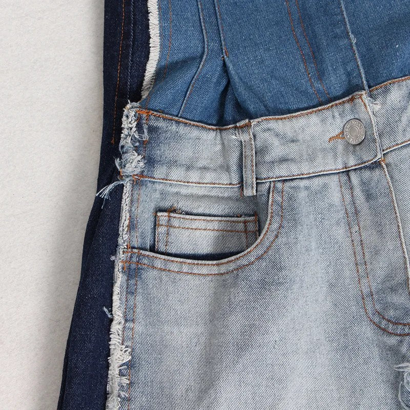 Spring Fashion: Elevate Your Style with High Waist Contrasting Jeans for Women