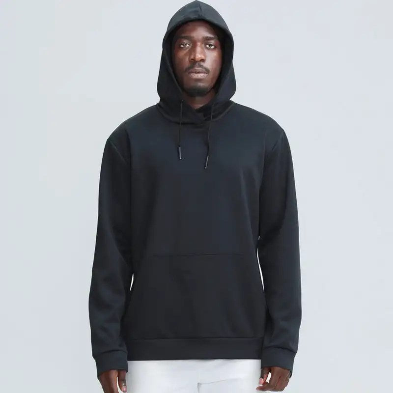 Stay Warm and Stylish with Our Men's Autumn and Winter Sports Hoodie - Perfect for Running, Training, and Fitness!